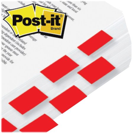 Post-It FLAG, 50FL/DSP, 12DSP/BX, RD PK MMM680RD12